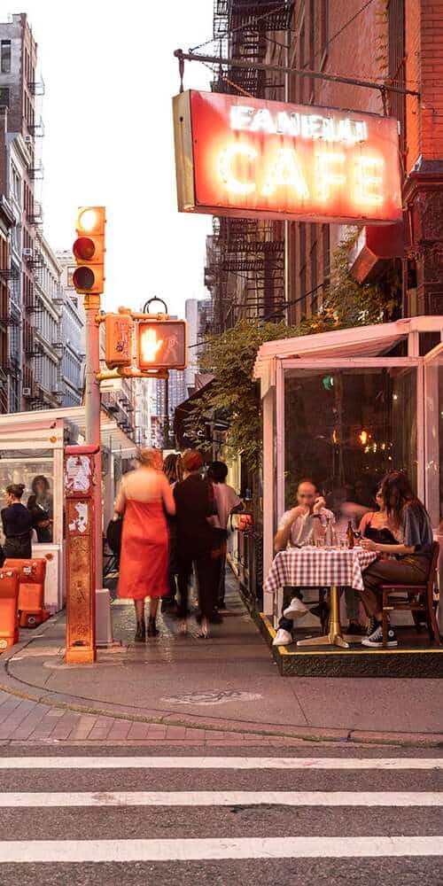 Commercial real estate for rent in downtown Manhattan at 114 Crosby Street, located near cafes, bars and subway stations